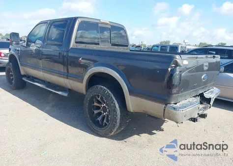 2008 Ford F-250 Lariat z USA, uszkodzony, nr VIN 1FTSW20R98EA11482